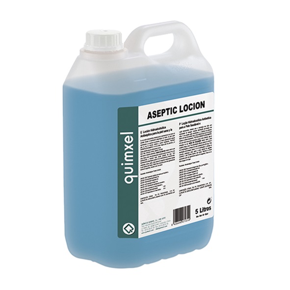 ASEPTIC LOCION garrafa 5 l. Loción Hidroalcohólica Antiséptica para la piel